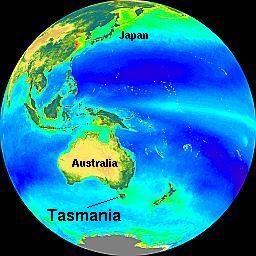 Australia, Tasmania & Hawaiian Islands