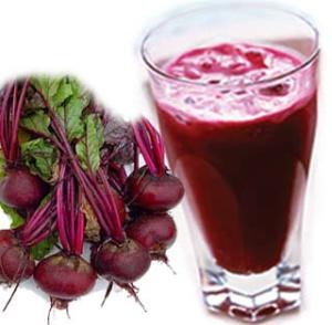Beets and other dark red veggies & fruits aid detox.